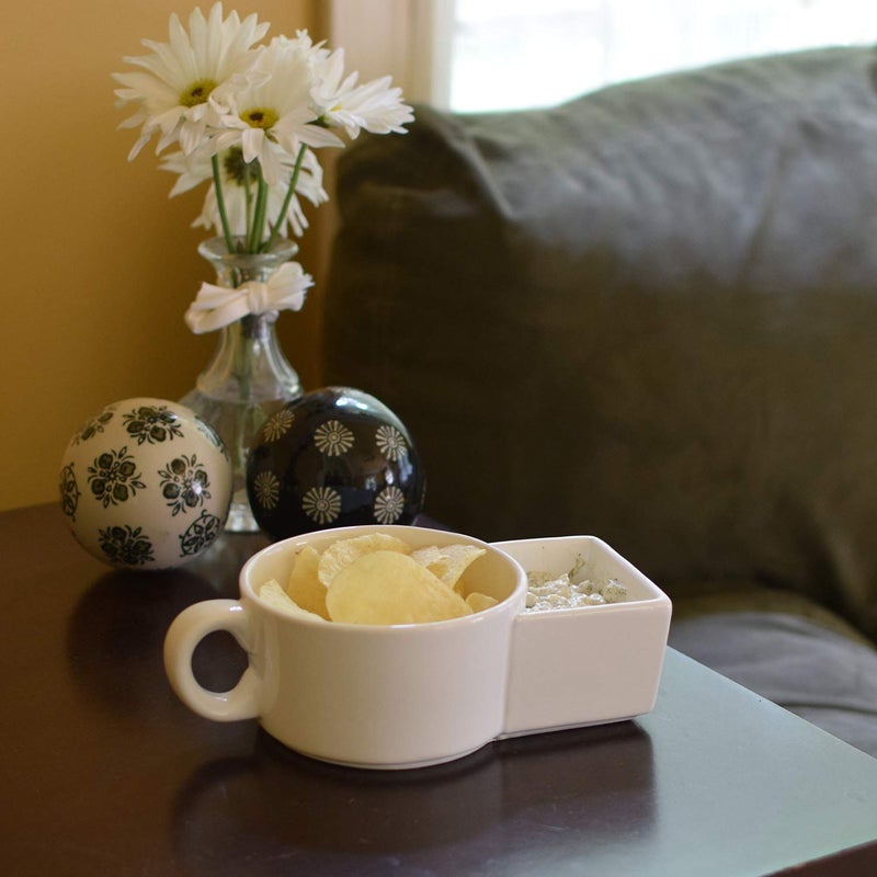 TIYOORTA Soup and Cracker Mug or Cereal Bowl by Kitchen Gadgets, 12 fluid ounces - Image 3